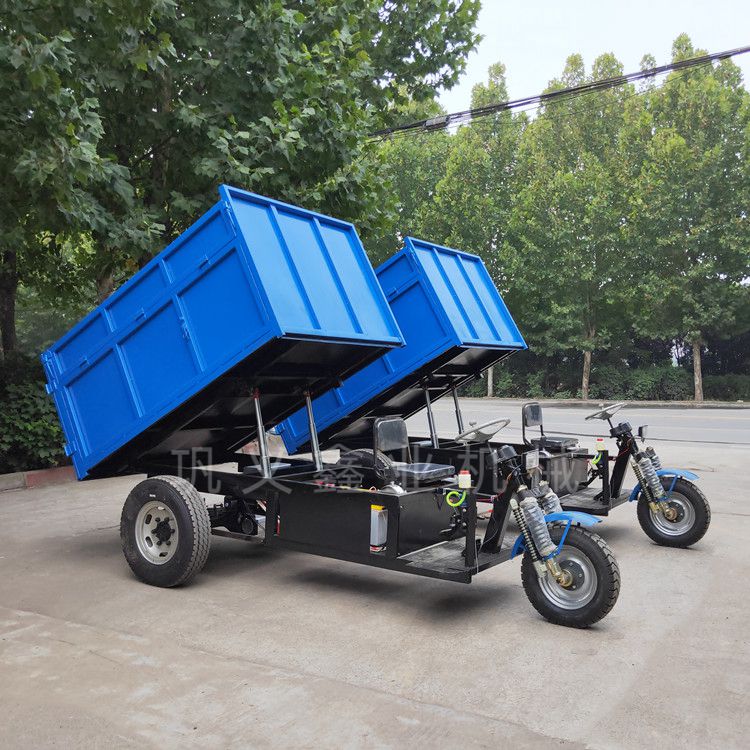 油電兩用礦用電動·翻斗車出口創匯中